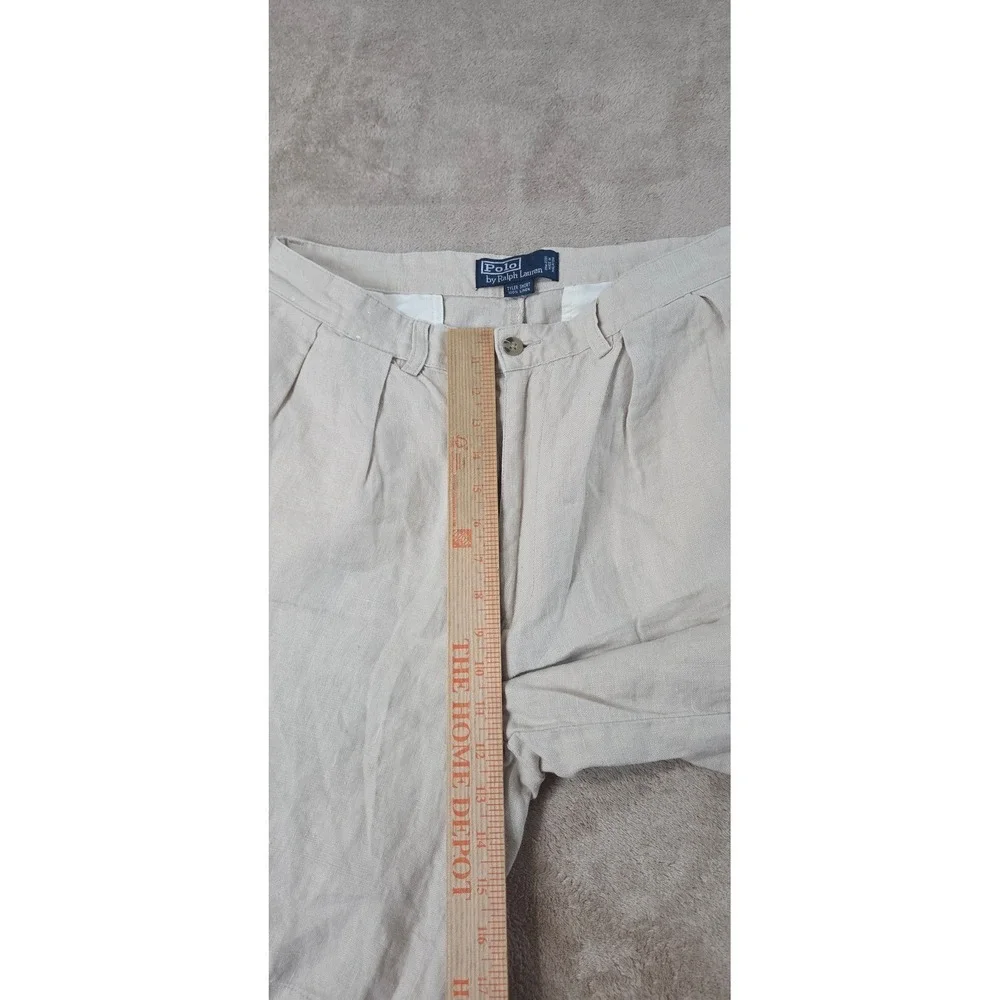 Vintage Polo Ralph Lauren Linen Tyler Shorts 9